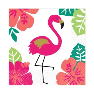 .Pack 16 Unds. Servilletas papel 25x25cm Aloha Beverage /Ref: 501953