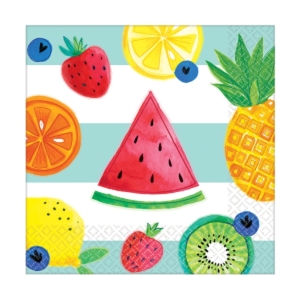 .Pack 16 Unds. Servilletas papel 25cm Fruit Salad /Ref: 501954