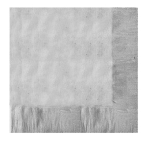 .Pack 20 Unds. Servilletas papel 23cm Silver /Ref: 50220-18