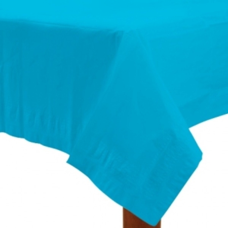 .Pack 1 Und. Mantel Plástico 1,37m x 2,74m Caribbean Blue /Ref: 57115-54