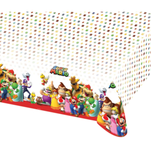 .Pack 1 Und. Mantel Plástico 1,37m x 2,43m Super Mario /Ref: 9901539