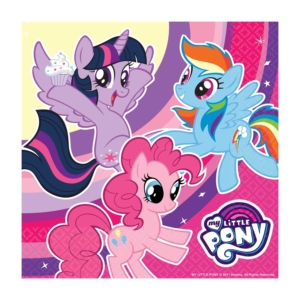 .Pack 20 Unds. Servilletas papel 33cm My Little Pony /Ref: 9902510