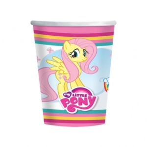 .Pack 8 Unds. Vaso de Papel 266ml My Little Pony /Ref: 998467