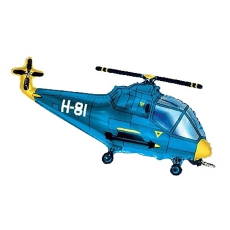 .HELICOPTERO AZUL 22″/55cm / Ref: 901667A
