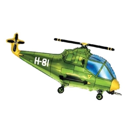 .HELICOPTERO VERDE 22″/55cm / Ref: 901667VE