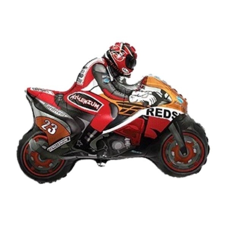 .MOTO RACING NARANJA 27″x 33″/68cm x 83cm / Ref: 901663NA