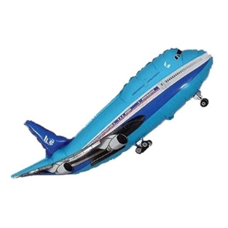 AVIÓN AZUL 20″/52cm x 39″/100cm / Ref: 901661A