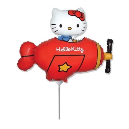 HELLO KITTY AVION MINI ROJO 12″/30cm x 14″/35cm / Ref: 902720R