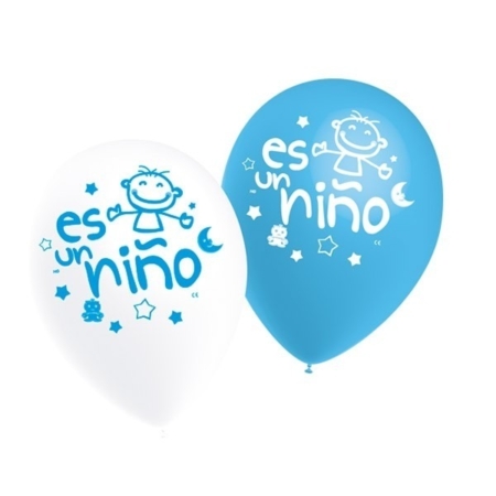 B/50 Globos 28cm Ø: Es Un Niño /Ref: 95P3318*50
