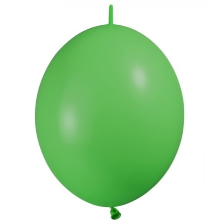 B/50 Globos Latex Link-O-Loon Fashion Fashion Verde Solido 15cm /Ref: LOL6-030