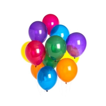 B/50 Globos 30cm Ø Cristal Surtidos /Ref: 112C*50