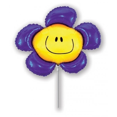.FLOR MINI VIOLETA 13″/33cm x 15″/38cm / Ref: 902548V