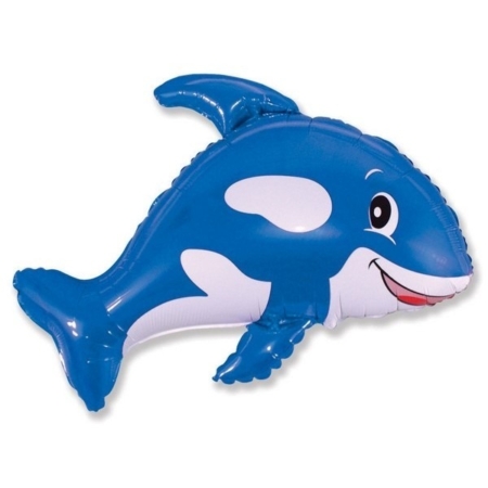 .BALLENA AMIGABLE AZUL 32″/80cm x 35″/90cm / Ref: 901630A