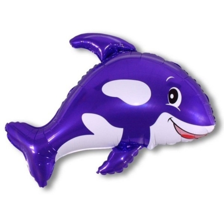 .BALLENA AMIGABLE VIOLETA 32″/80cm x 35″/90cm / Ref: 901630L