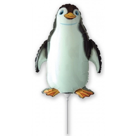 .15″/38cm x 8″/20cm PINGUINO FELIZ MINI NEGRO /Ref: 902745N