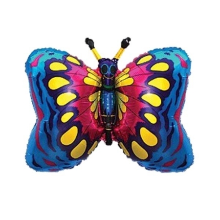 MARIPOSA AZUL 23″/58cm / Ref: 901604A