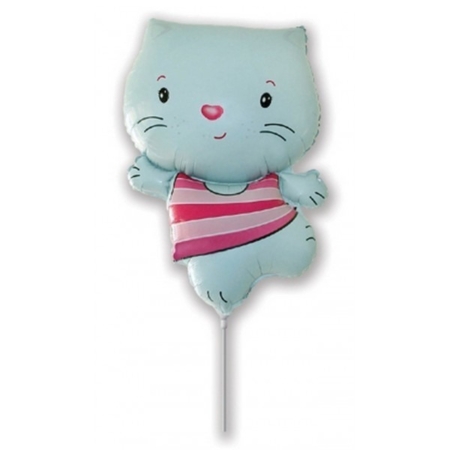 .PEQUEÑO GATO MINI AZUL 12″/30cm x 8″/20cm /Ref: 902671A