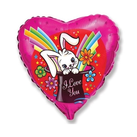 CORAZON LOVE MAGIC CONEJO 18″/45cm / Ref: 201644