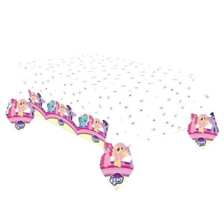 .Pack 1 Und. Mantel Papel Plástico 1,20m x 1,90m My Little Pony /Ref: 9902511