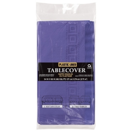 .Pack 1 Und. Mantel Papel Plástico 1,37m x 2,74m New Purple /Ref: 57115-106