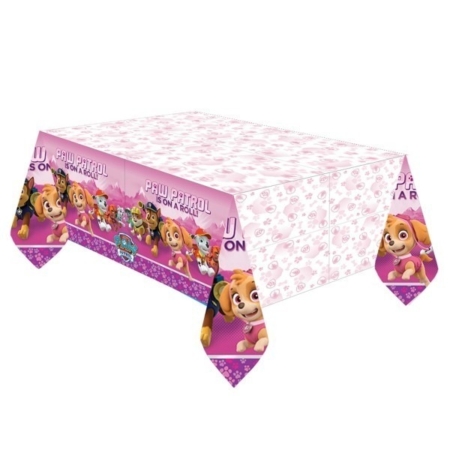 .Pack 1 Und. Mantel Plástico 1,37m x 2,43m Patrulla Canina /Ref: 571665
