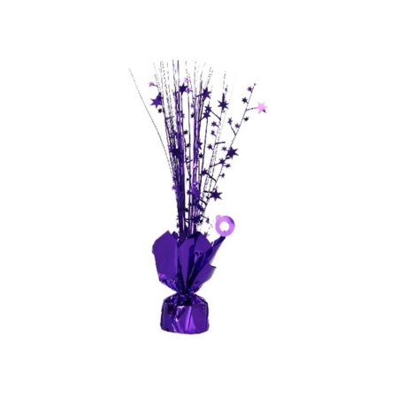 *Peso Centrepiece Balloon Weights 30cm/150g Purpura /Ref: 9901990