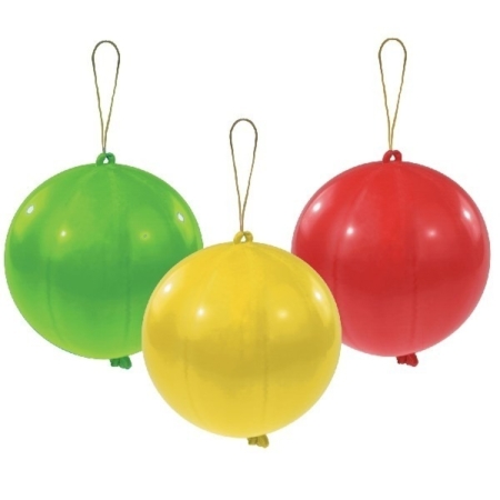 Punch Balls Assorted Colours Latex Balloons 11″/27.5cm /Ref: 9900727