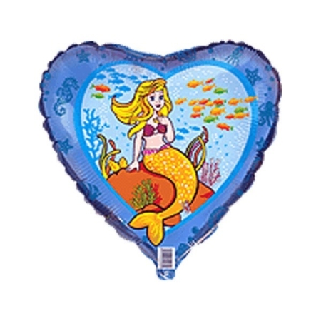 CORAZÓN MERMAID 18″/45cm / Ref: 201599