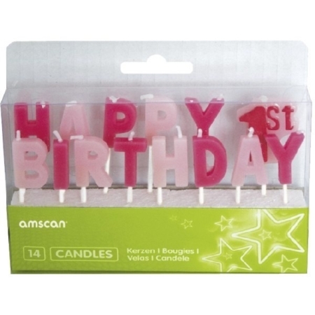 Vela 14 Candles pick Girl 1st H. B. /Ref: INT179636