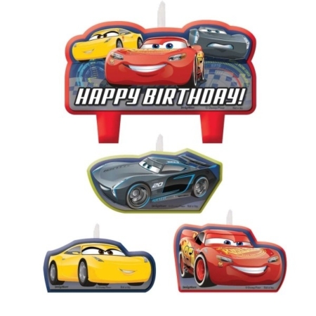 Vela Cars 3 Candle Sets /Ref: 171763