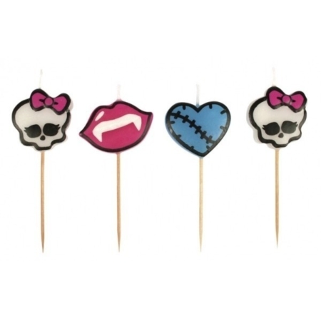 Vela Monster High Mini Character Pick Candles 3cm x 2.5cm /Ref: RM552255