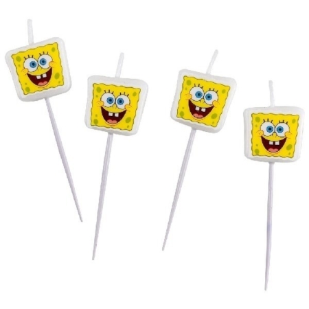 VELAS MINI FORMA BOB ESPONJA /Ref: 9907785
