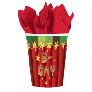 .8 Vasos TNT Party! Paper Cups 266ml /Ref: 58/1778