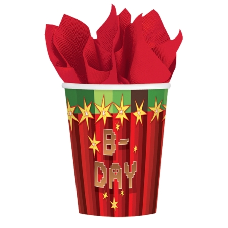 .8 Vasos TNT Party! Paper Cups 266ml /Ref: 58/1778