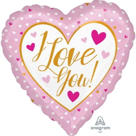 18″/45cm I Love You Rosa & Oro / Ref: 3644101