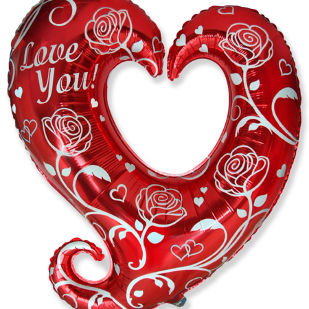 ROSAS & CORAZON 31″/80cm x 31″/79cm / Ref: 901757