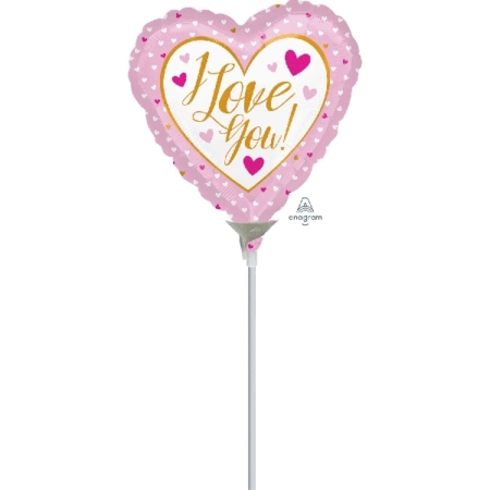 9/23cm Mini I Love You Rosa & Oro / Ref: 3646309
