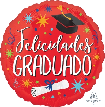 18″/45cm Felicidades Graduado Cele /Ref: 3720001