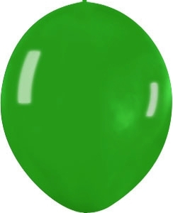 B/25 Globos Latex Link-O-Loon Sempertex Premium Cristal Verde R12″/30cm