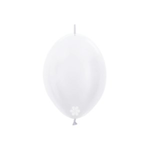 B/25 Globos Latex Link-O-Loon Sempertex Premium Cristal Perla R12″/30cm