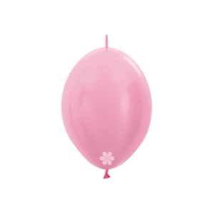 B/25 Globos Latex Link-O-Loon Sempertex Premium Satin Rosado R12″/30cm