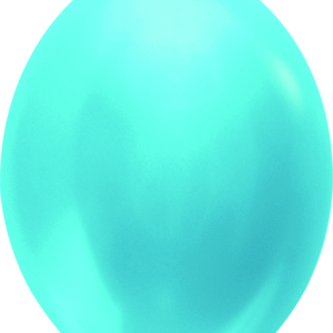 B/25 Globos Latex Link-O-Loon Sempertex Premium Satin Azul Caribe R12″/30cm