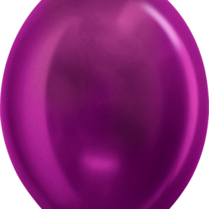 B/25 Globos Latex Link-O-Loon Sempertex Metal Vinotinto R12″/30cm