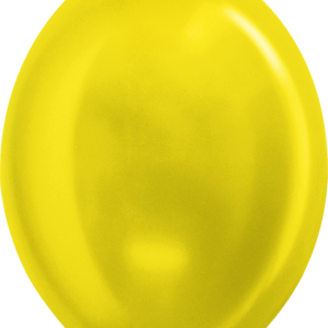 B/25 Globos Latex Link-O-Loon Sempertex Metal Amarillo R12″/30cm