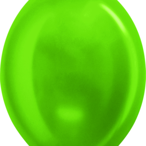 B/25 Globos Latex Link-O-Loon Sempertex Metal Verde Lima R12″/30cm