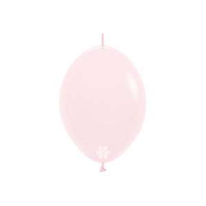 B/25 Globos Latex Link-O-Loon Sempertex Rosado Pastel R12″/30cm
