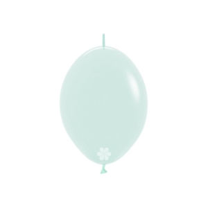 B/25 Globos Latex Link-O-Loon Sempertex Verde Pastel R12″/30cm