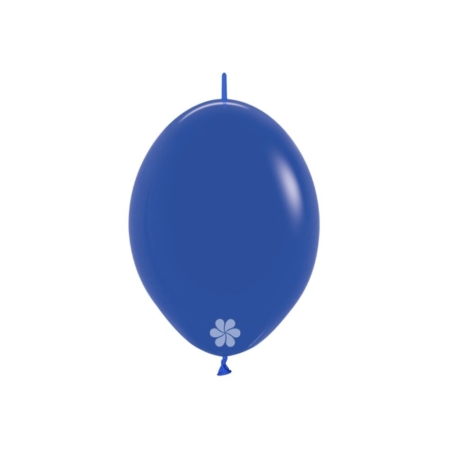 B/50 Globos Latex Link-O-Loon 6 Sempertex Fashion Azul Rey Solido R6″/15cm /Ref: LOL6-041