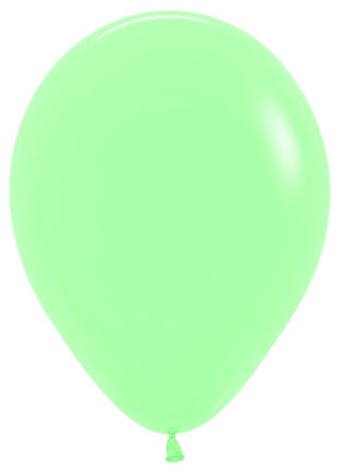 B/50 Globos Link-O-Loon 6 Sempertex Fashion Verde Pastel R6″/15cm /Ref: LOL6-130