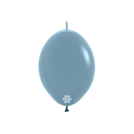 B/50 Globos Link-O-Loon 6 Sempertex Fashion Azul Pastel R6″/15cm /Ref: LOL6-140